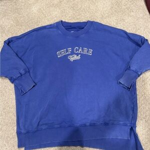 Aerie Oversized Crew Neck Sweatshirt